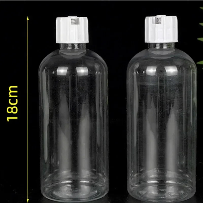 500ml BPA Free Pet Water Bottle Replacement Automatic Feeder Accessories Leak Proof Clear Plastic Bowl for Puppy Kitten Cat Dog